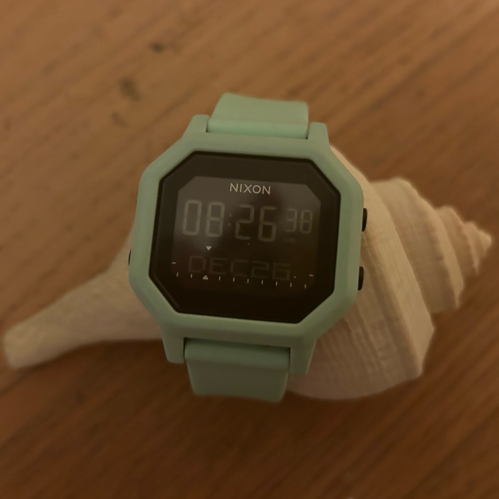 Blue Nixon Surf Tide Watch